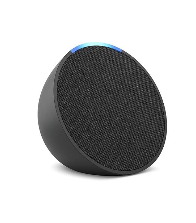 Echo Pop (Newest gen) | Full sound compact Wi-Fi and Bluetooth smart speaker with Alexa | Charcoal