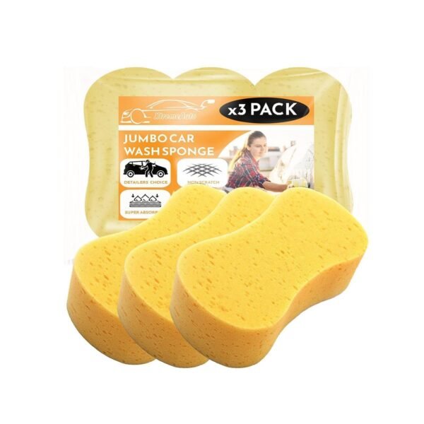 Xtremeauto JUMBO Sponges For Car Cleaning, Washing & Windows – 3 Pack ...