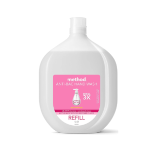 Method Antibacterial Hand Wash Refill, Wild Rhubarb, 1L