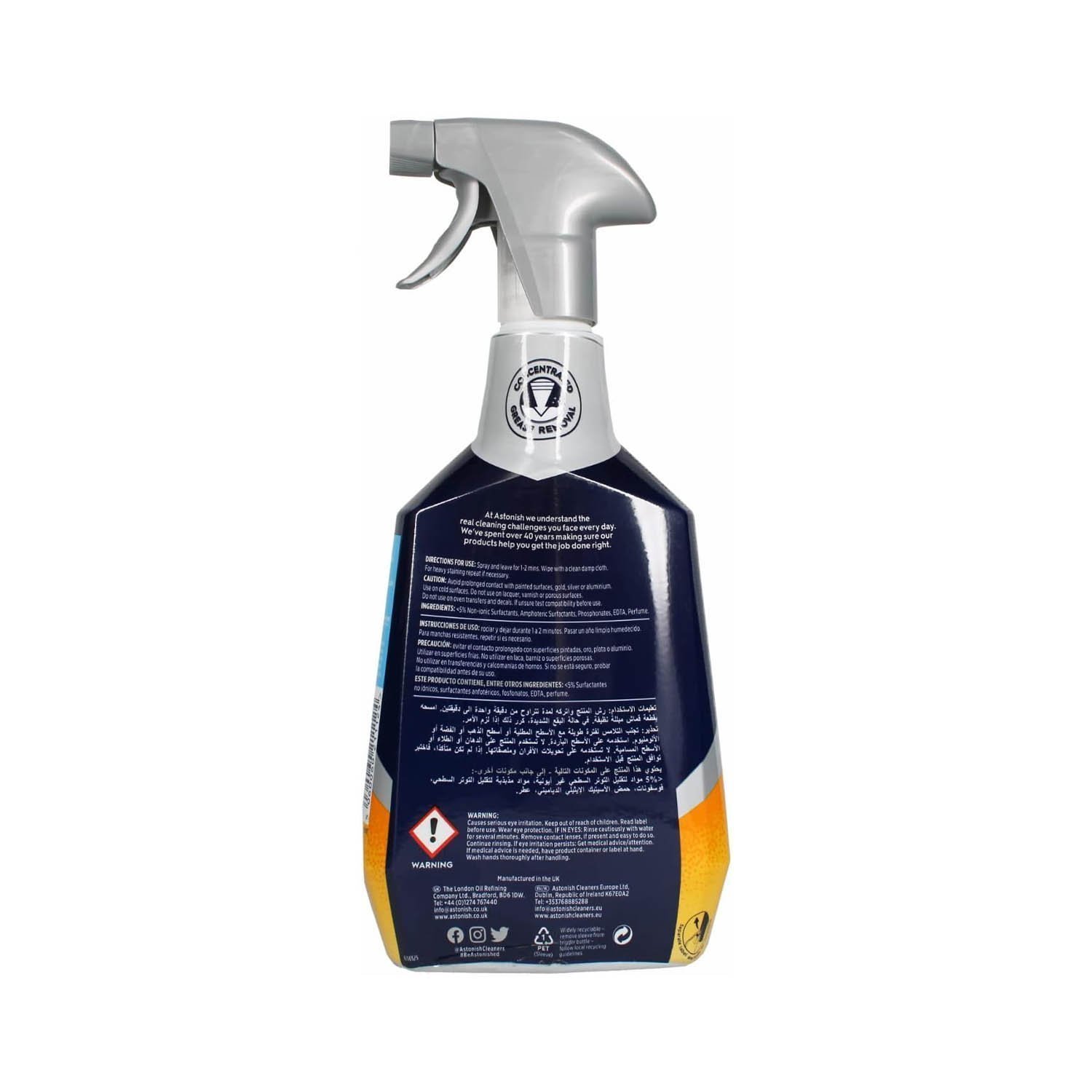 Astonish Specialist Extra Strength Grease Lifter Spray, Contains Baking Soda, 750ml - Image 2