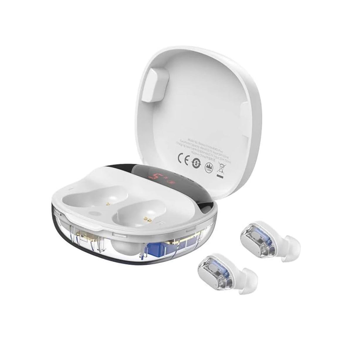 Baseus Encok True Wireless Earphones WM01 Plus (White) - Image 3