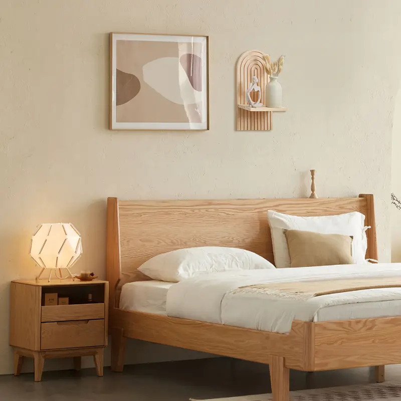 2pcs Boho Chic Wooden Rainbow Wall Shelves - Image 3