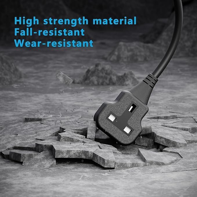 Outdoor Extension Lead 10m Plug Socket Power Cable Extra Long Extension Cord 13 Amp Heavy Duty - Image 4