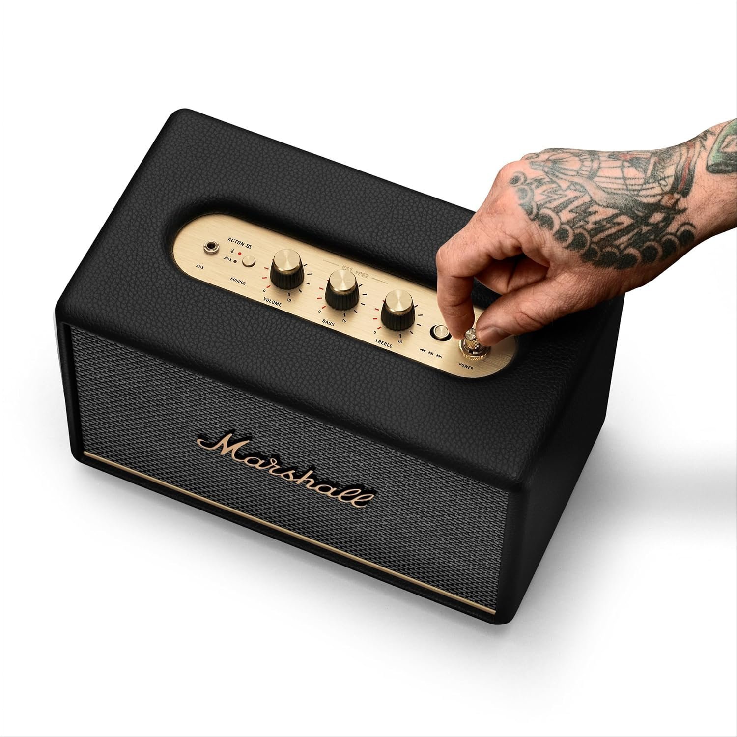 Marshall Acton III Bluetooth Speaker - Black - Image 2