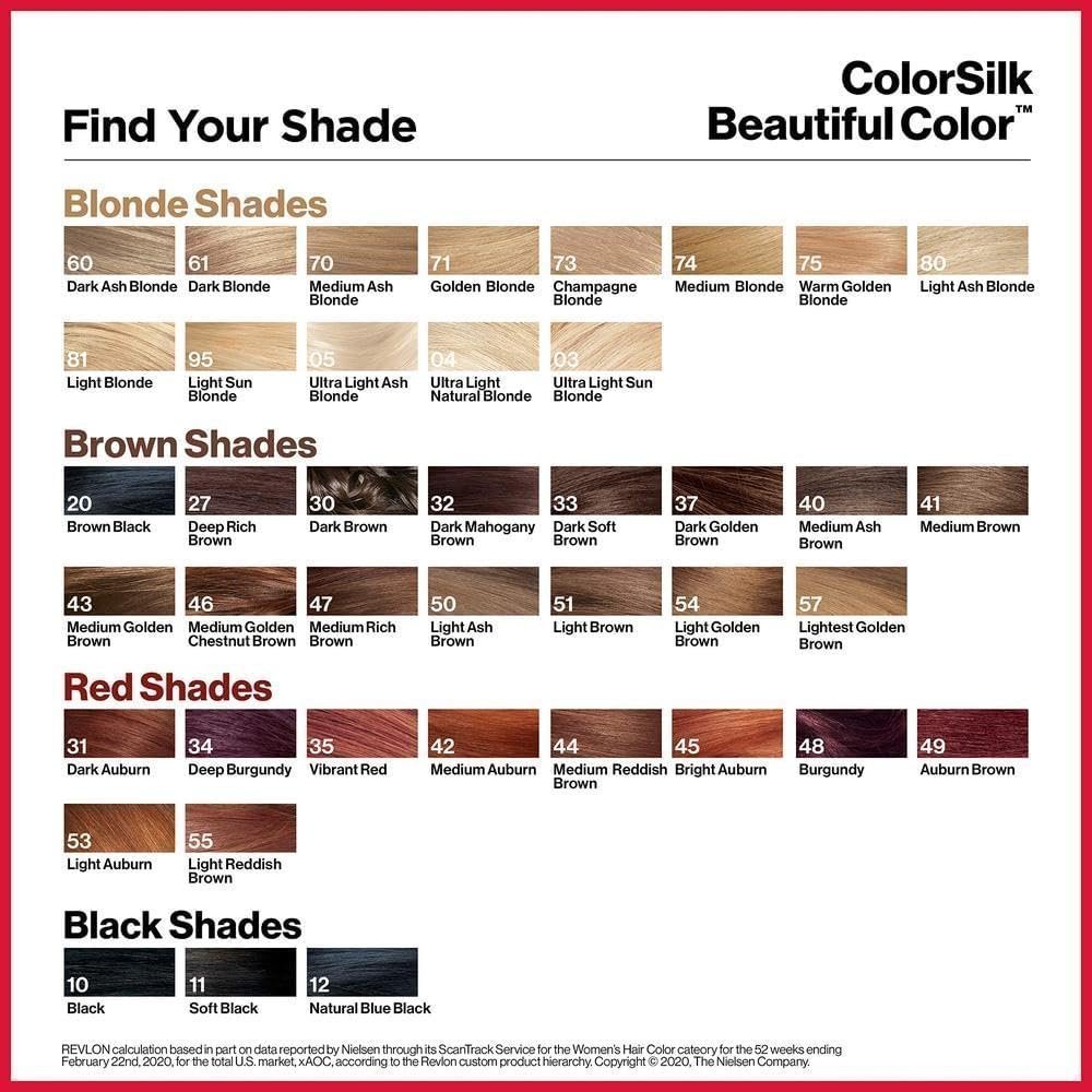 Revlon Colorsilk Natural Hair Color, 4WB Medium Rich Brown each (Pack of 1) - Image 2