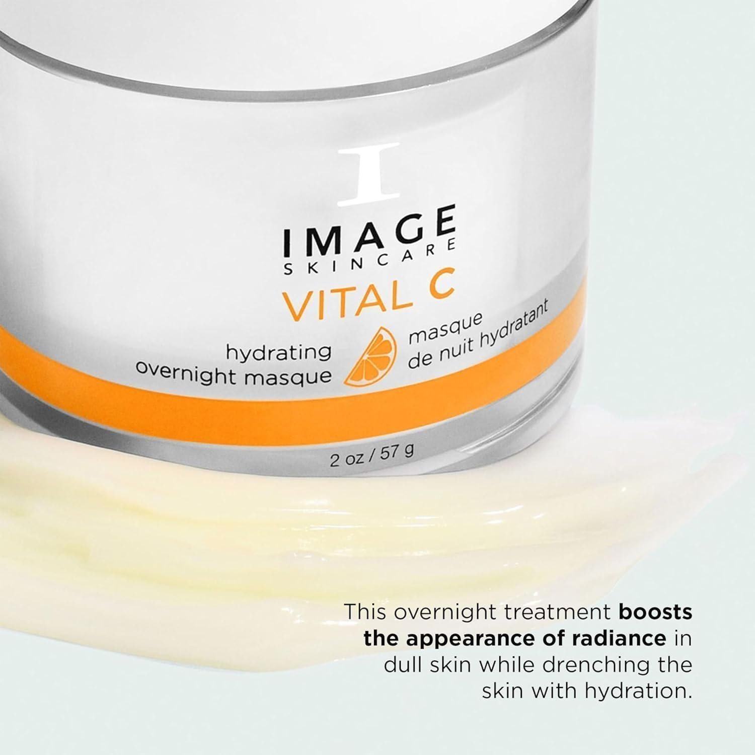 IMAGE Skincare, VITAL C Hydrating Overnight Masque, Revitalizing Sleeping Facial Mask with Blue-Green Algae Extract and Hyaluronic Acid, 57 g - Image 3