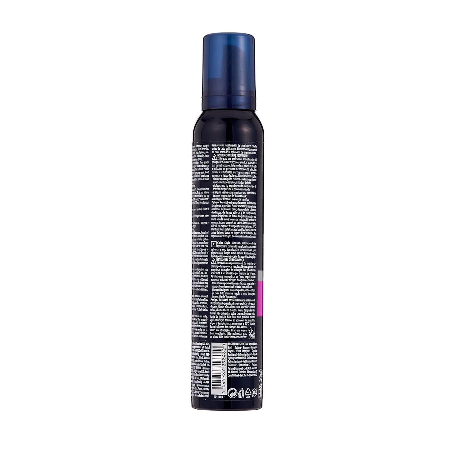 Indola Innova Color Style Mousse Silver 200ml - Image 4