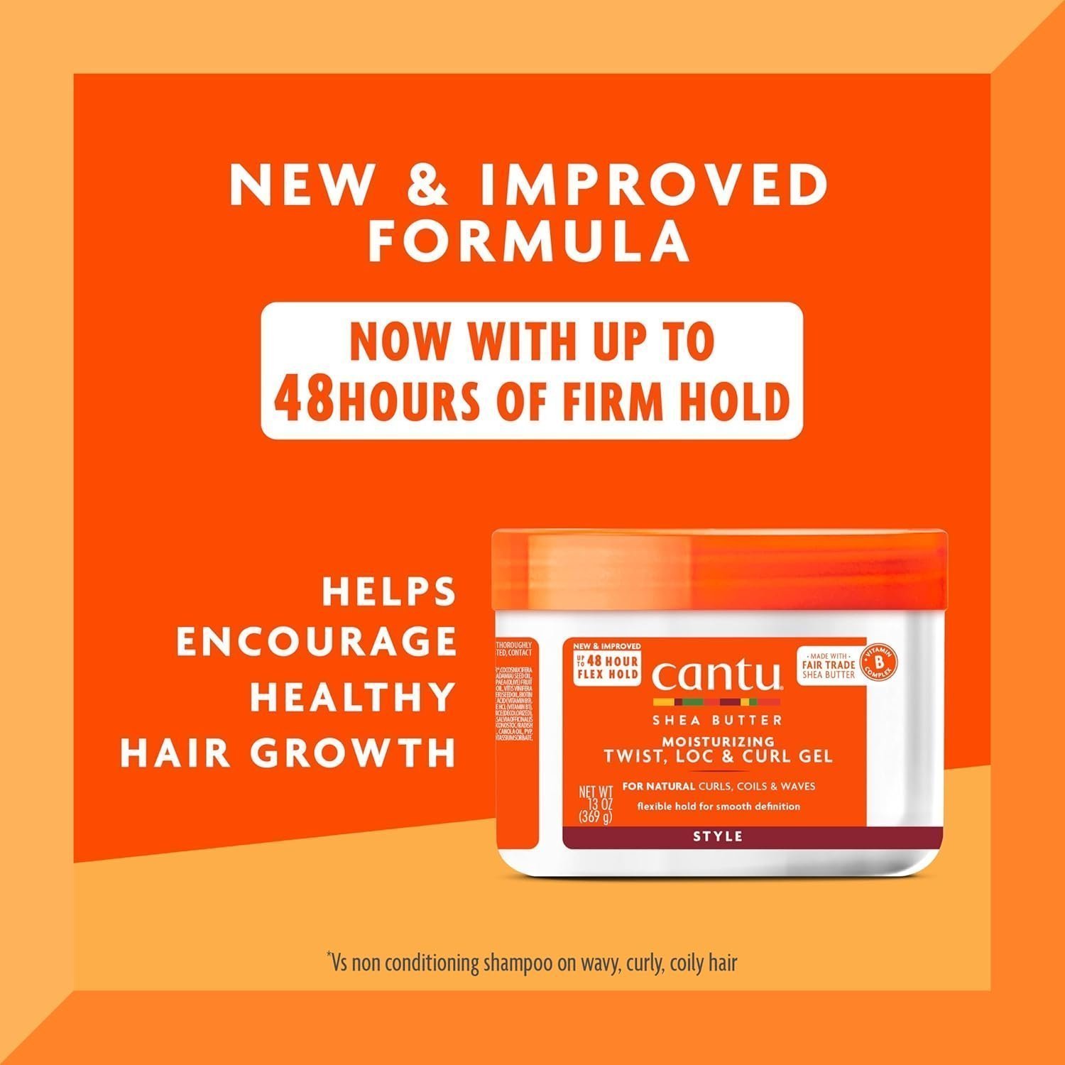 Cantu Moisturizing Twist & Lock Gel 370g - Image 4
