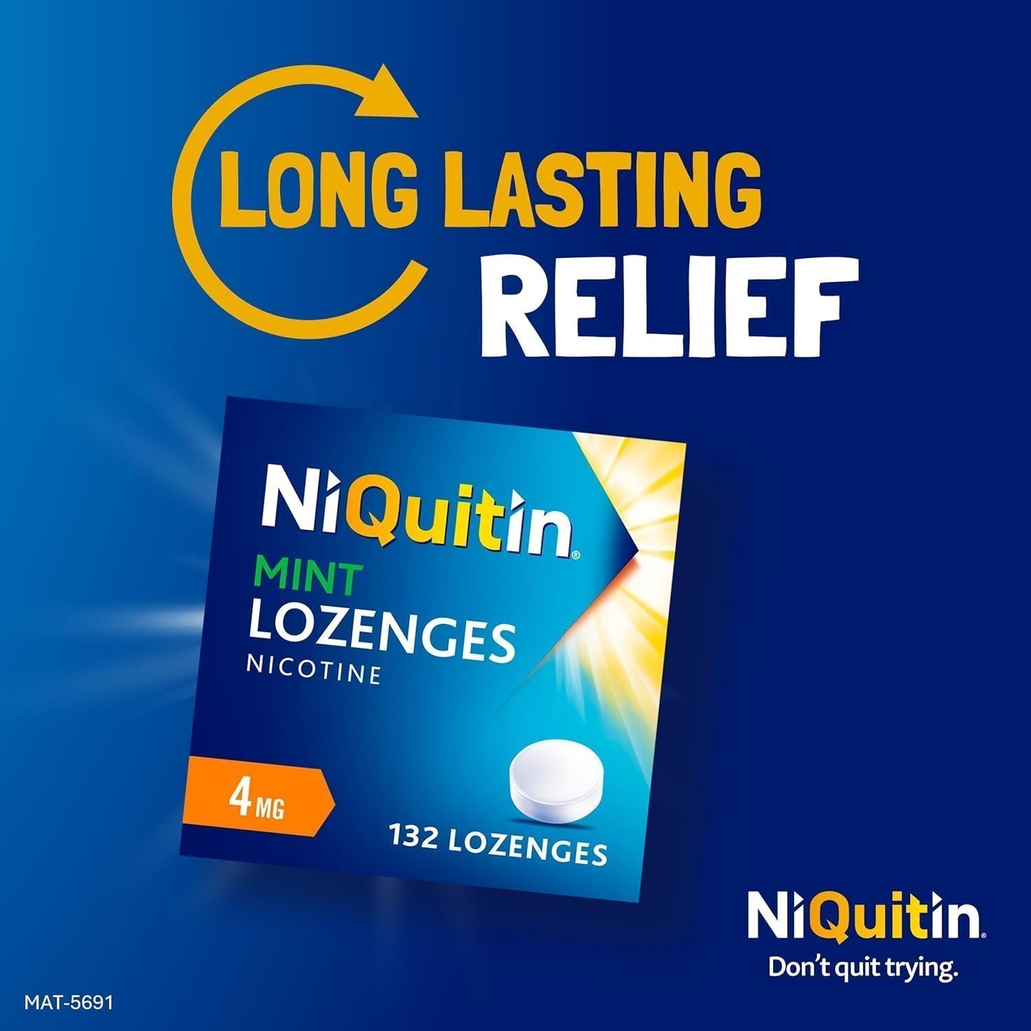 NiQuitin Mint 4 mg Lozenges - Effective Smoking Craving Relief - 132 Lozenges - Image 3