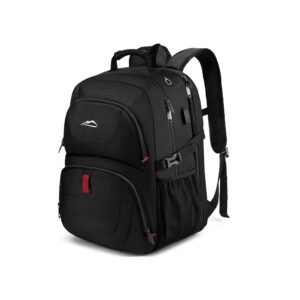 PROETRADE Extra Large Backpack 50L Fits 17Inch Laptop Travel Backpack School Work Bag